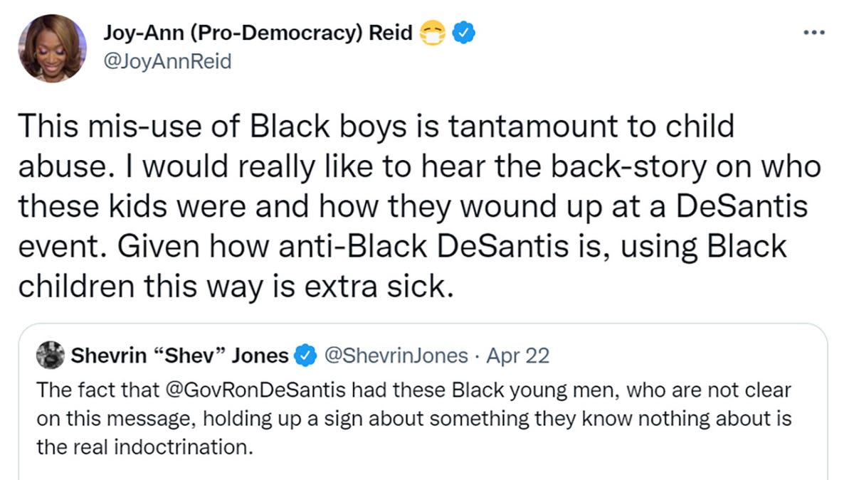 Joy Reid tweet