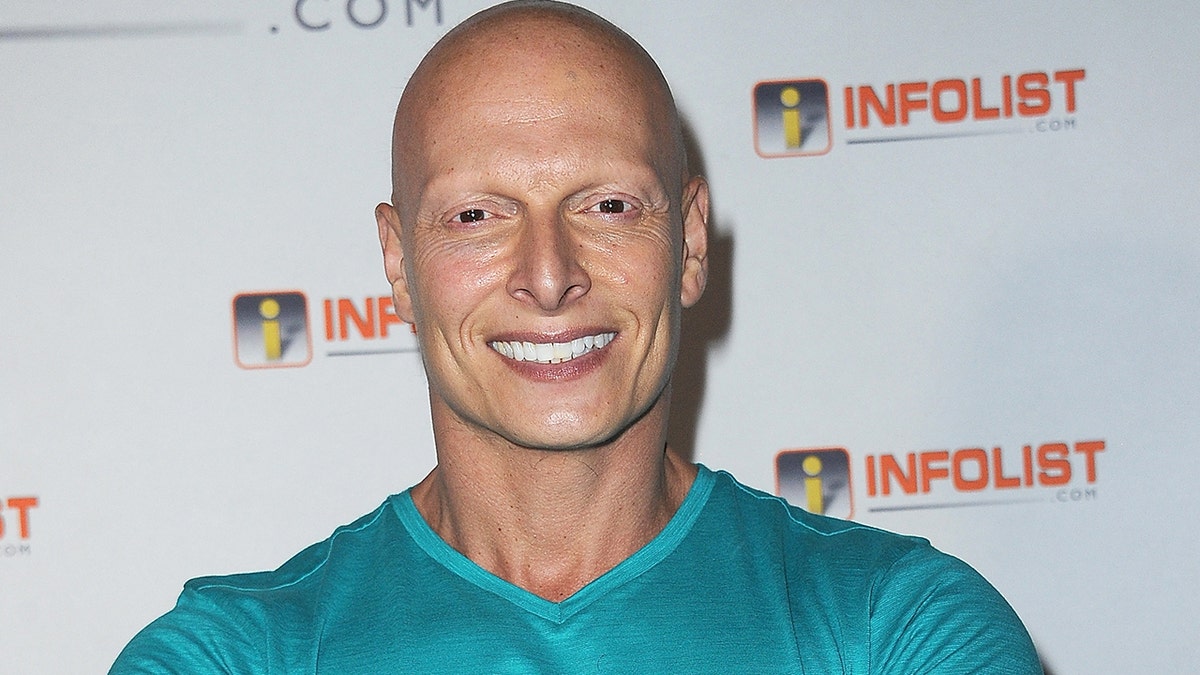 Actor Joseph Gatt attends was arrested after police say he engaged in "online sexually explicit communication" with a minor.