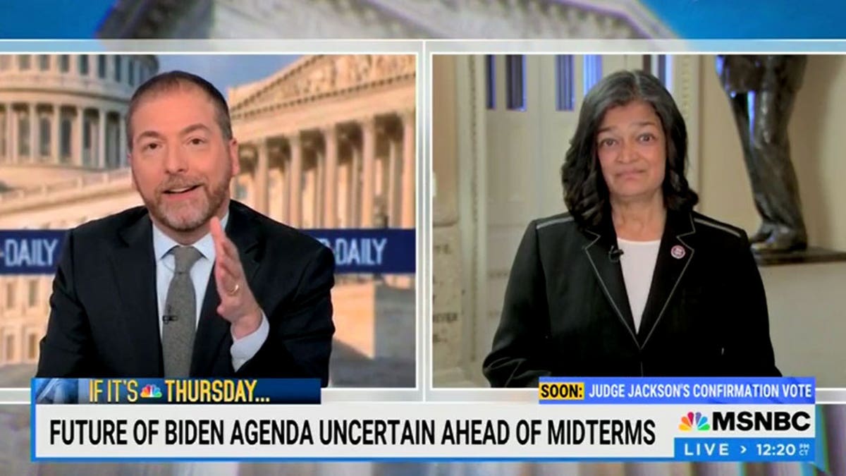 Chuck Todd and Rep. Pramila Jayapal