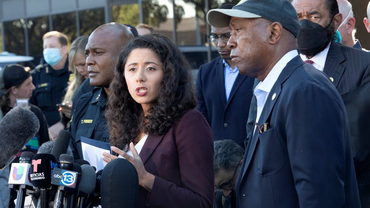 Harris County Judge Lina Hidalgo.