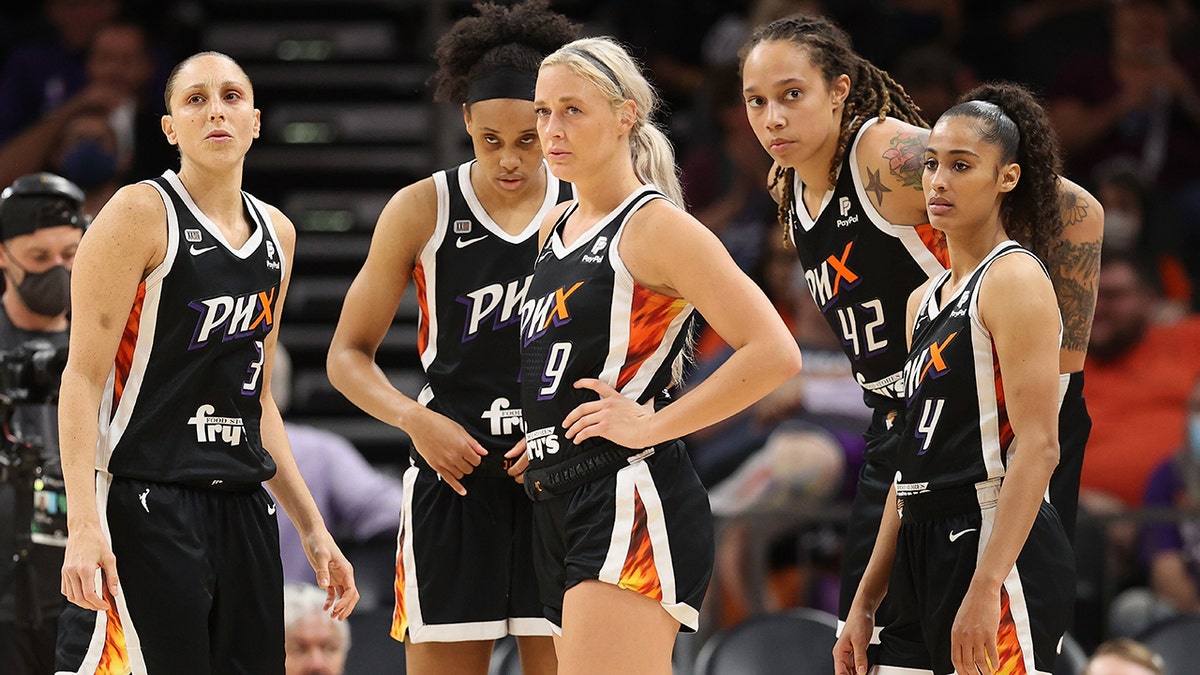 Phoenix Mercury center Brittney Griner