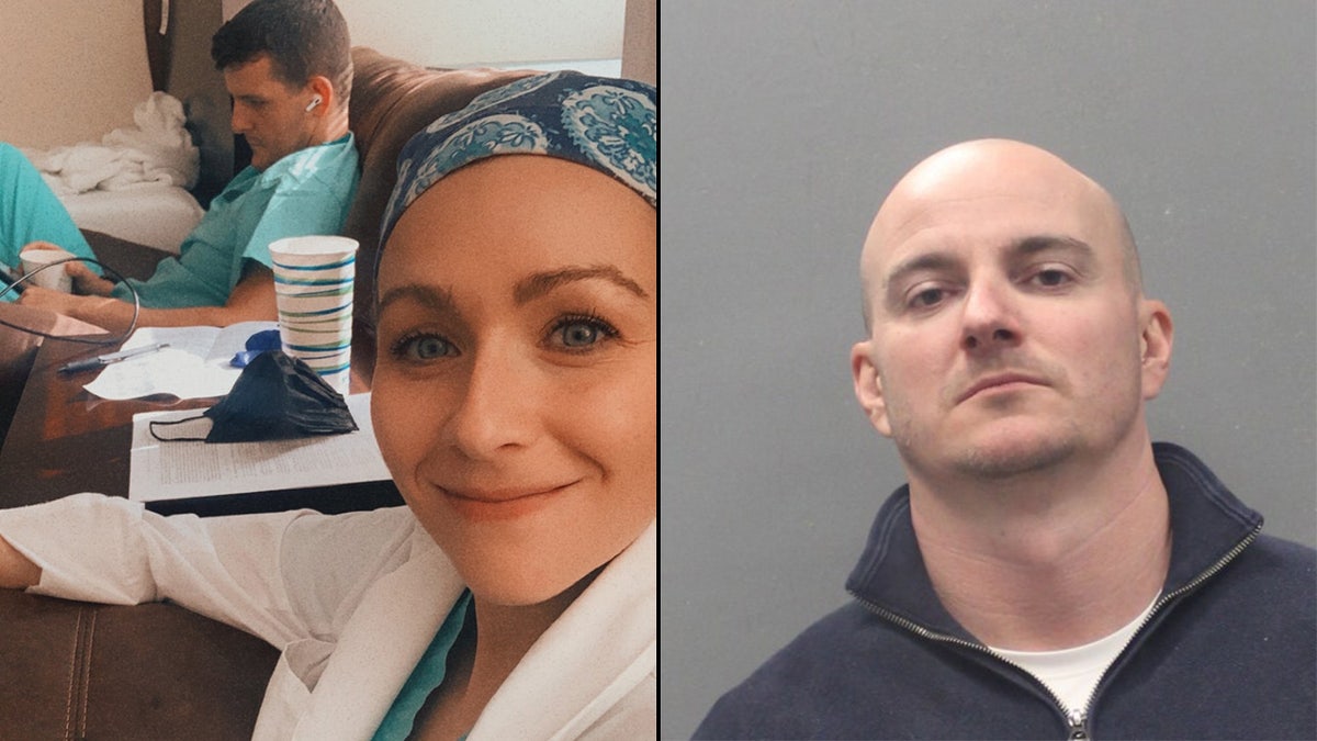 Virginia physician assistant accused of stalking his ex-girlfriend for three days before murdering and mutilating her husband in New York 