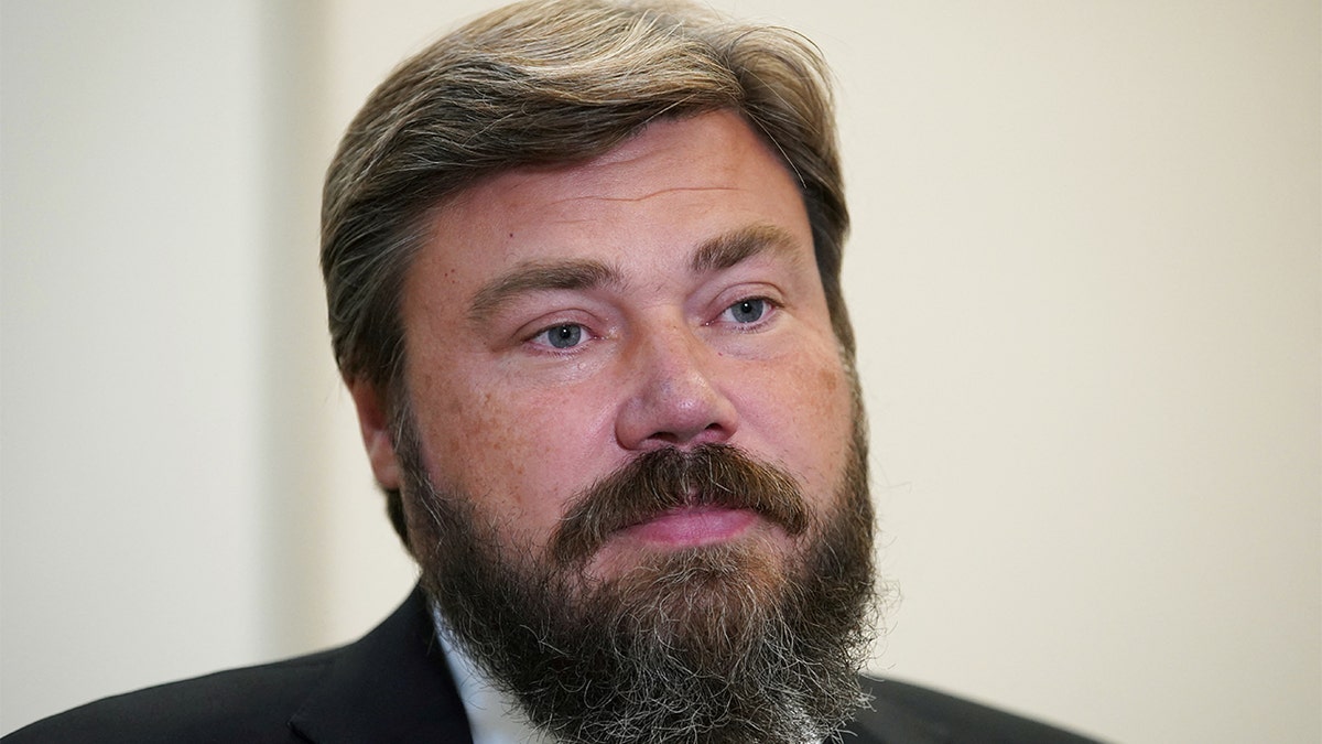 Konstantin Malofeyev, chairman of the board of directors of the Tsargrad media group, speaks during an interview with Reuters in Moscow, Russia Sept. 16, 2021. REUTERS/Tatyana Makeyeva