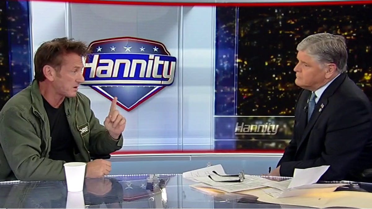 Sean Penn joins Sean Hannity to discuss Russian invasion of Ukraine