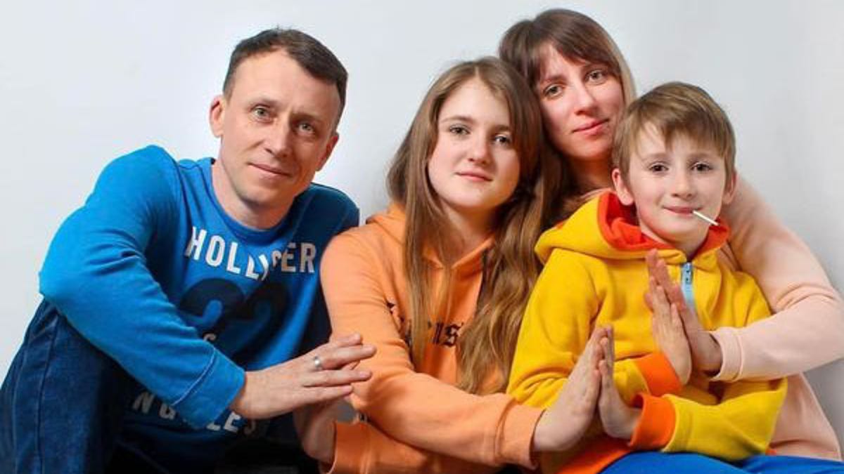 Ukraine family