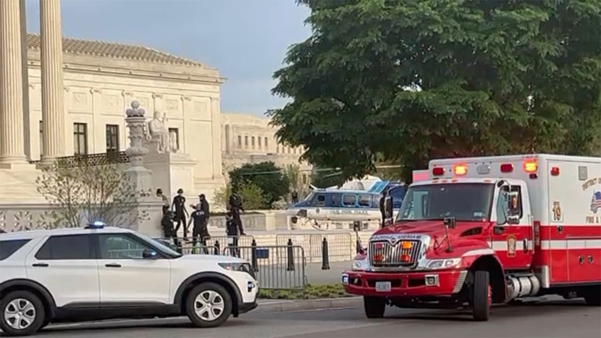 A Colorado man who tried to set himself on fire outside the U.S. Supreme Court has died, the Metropolitan Police Department said Saturday, April 23, 2022.