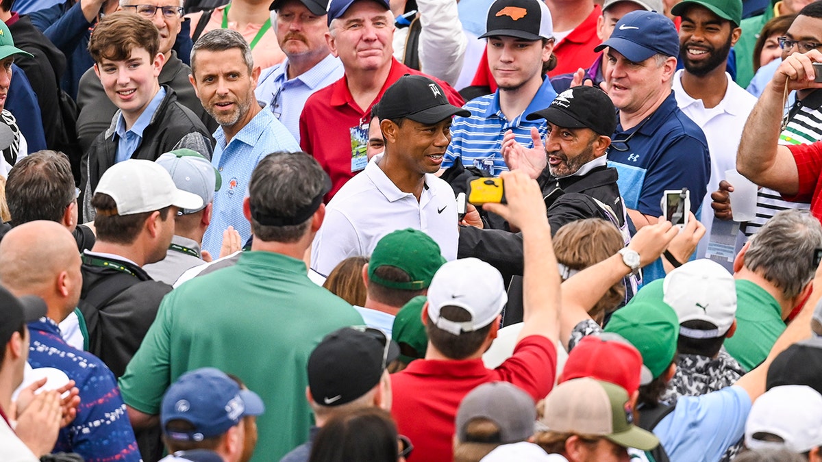 Tiger Woods at the Masters