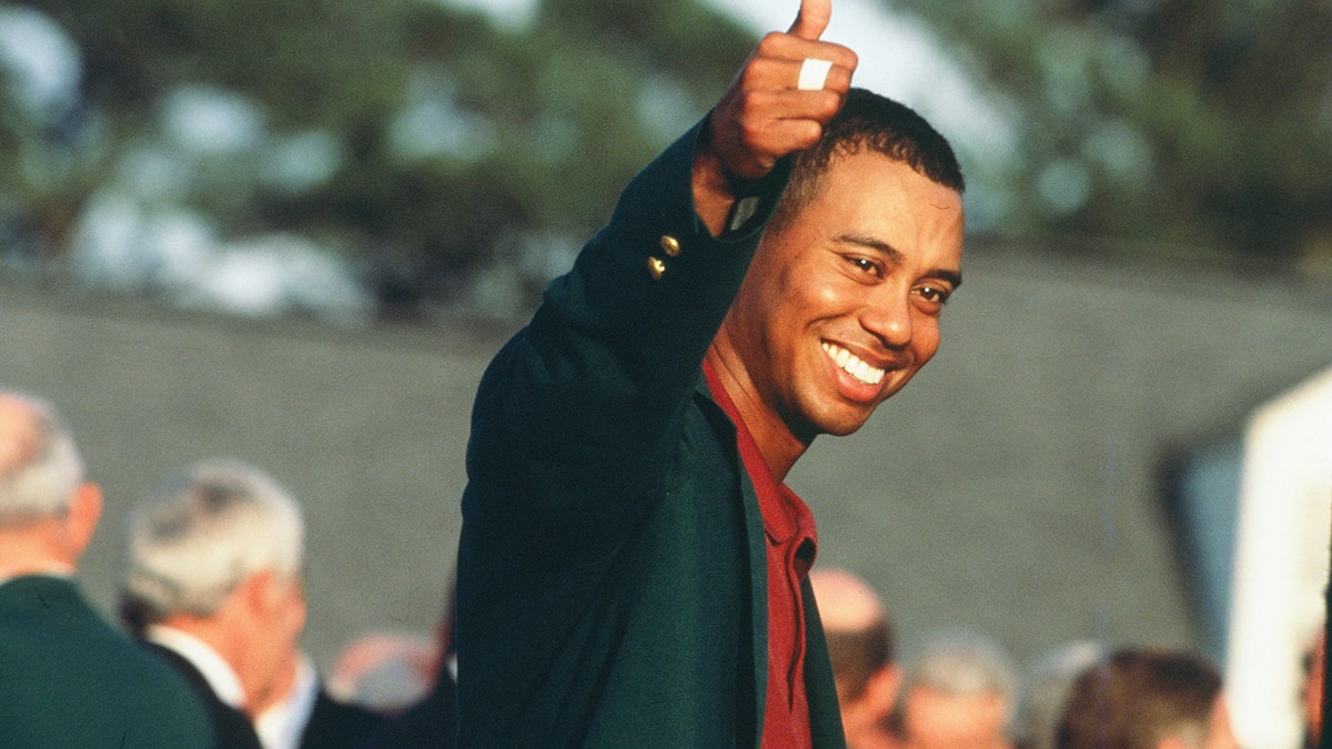 Tiger Woods at The Masters