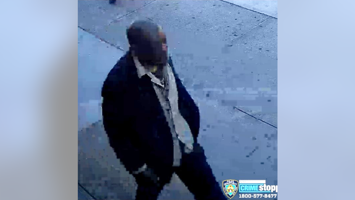 The New York Police Department is looking for a man who allegedly stole a flatbed truck and then struck a pedestrian, then driving away.