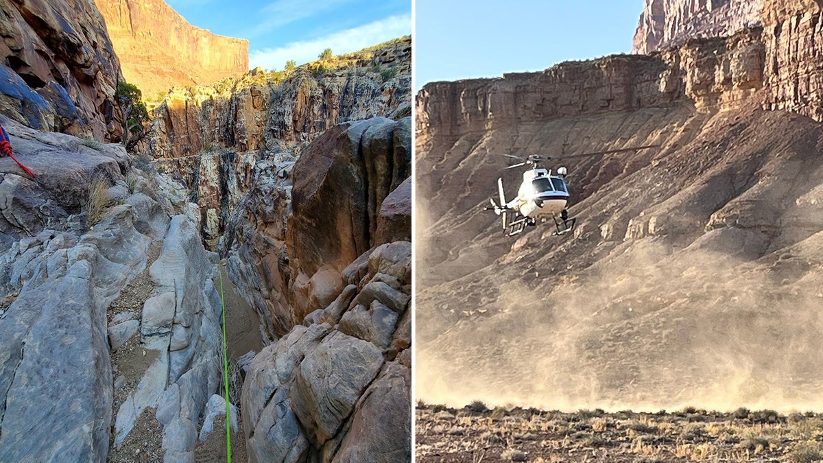 Two men fell to their deaths in separate rappelling accidents while canyoneering in Utah over the weekend, authorities said.