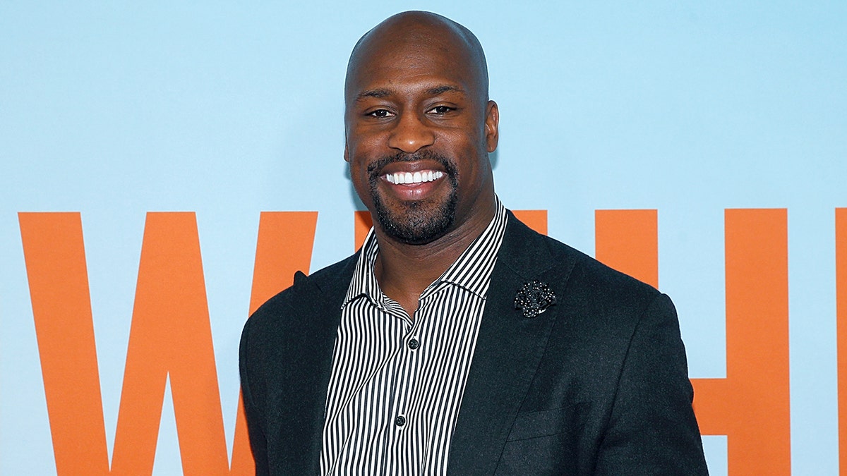 Vernon Davis attends the premiere of "Downhill" at SVA Theater on Feb. 12, 2020, in New York City.