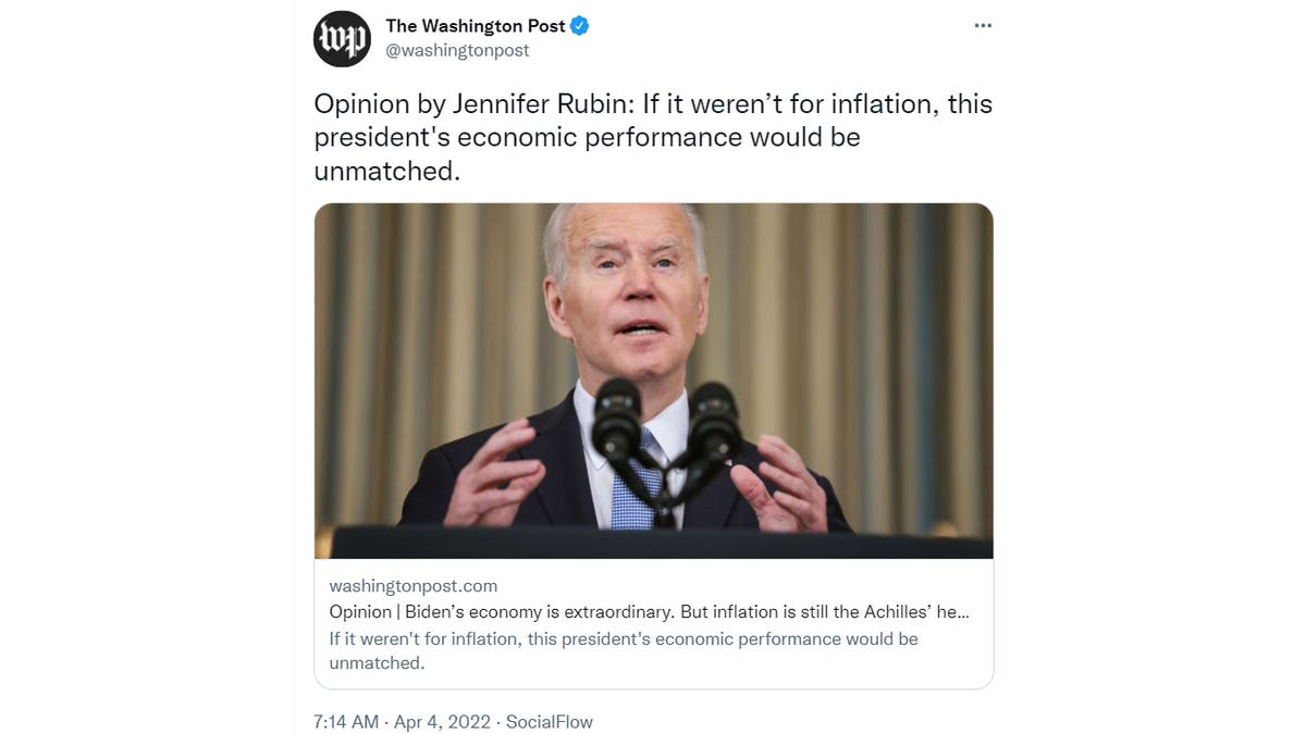 Washington Post tweet