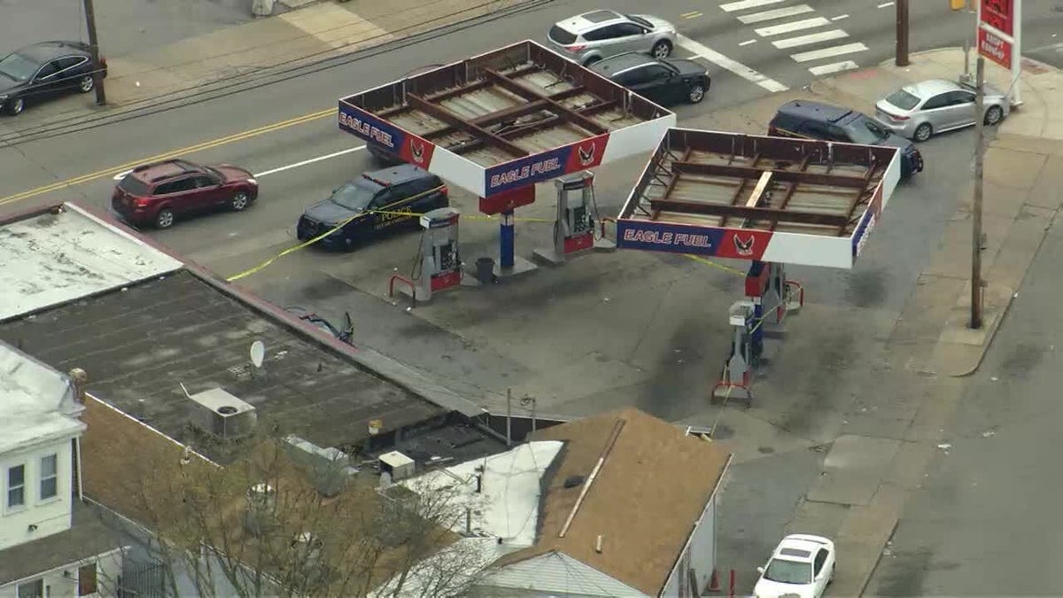 Girl, 4, killed by gunfire at Philadelphia-area gas station.