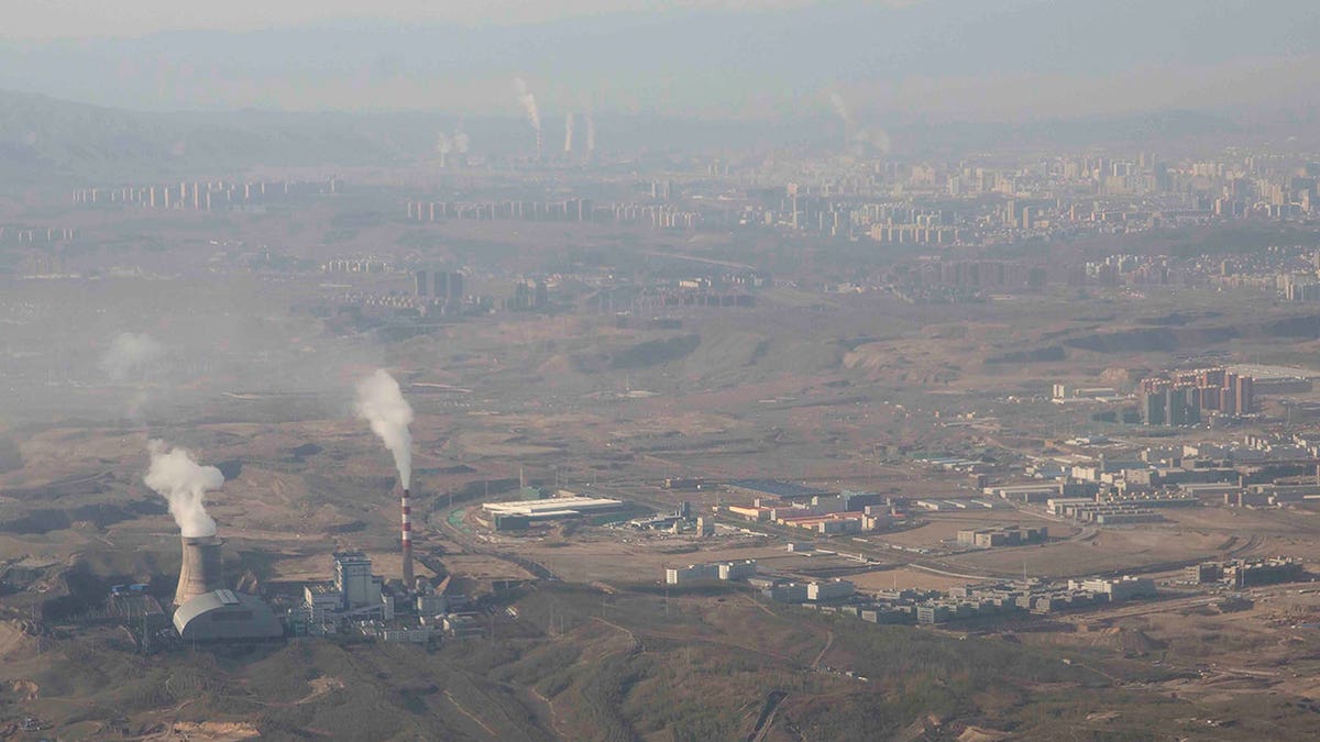 China coal-fired plant