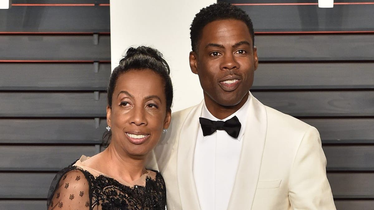 Chris Rock and his mom