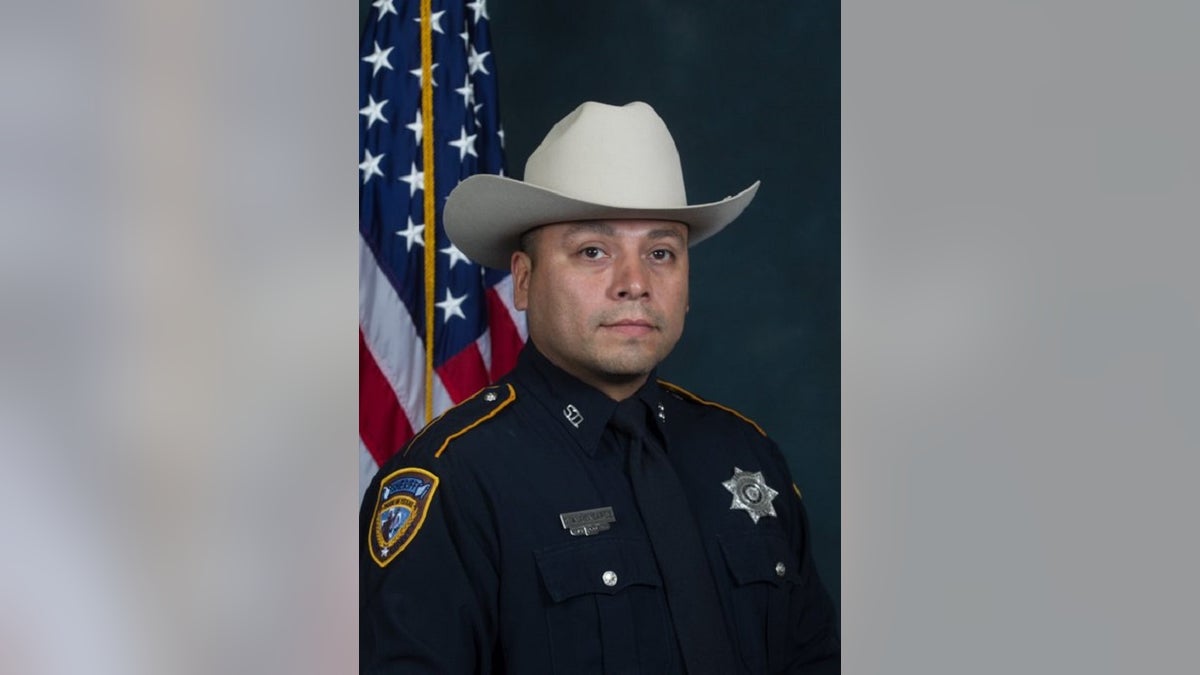 Harris County Sheriff's Office Deputy Darren Almendarez was shot and killed Thursday.