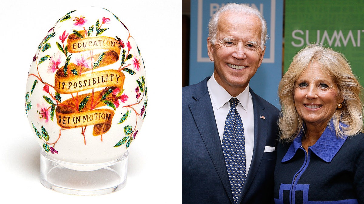 First Lady egg Jill Biden