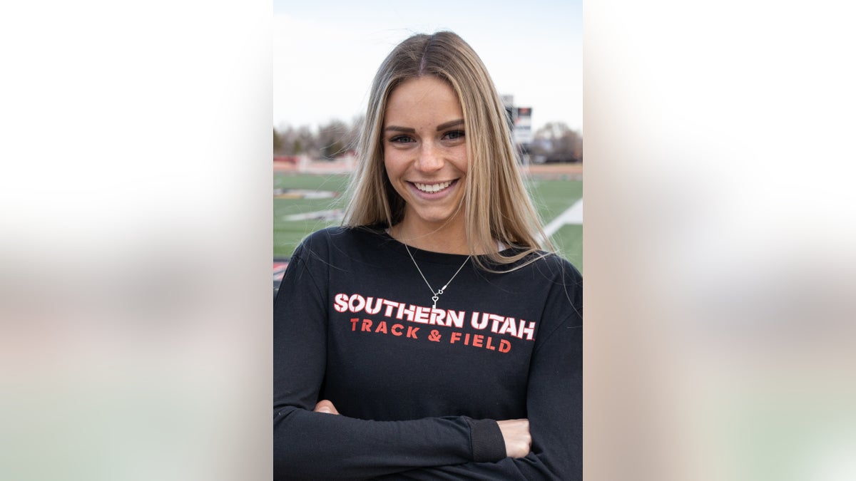 Former Southern Utah track &amp; field athlete Linnea Saltz.