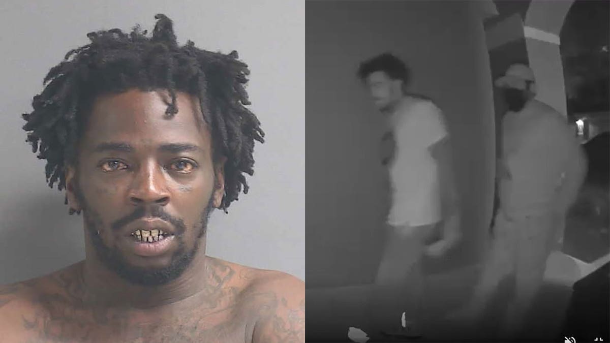 Polk County Sheriff Grady Judd said detectives are seeking the identity of the unknown accomplice of murder suspect Justin Jenkins seen together in Ring doorbell video entering a Florida Airbnb and then later leaving in a hurry. 
