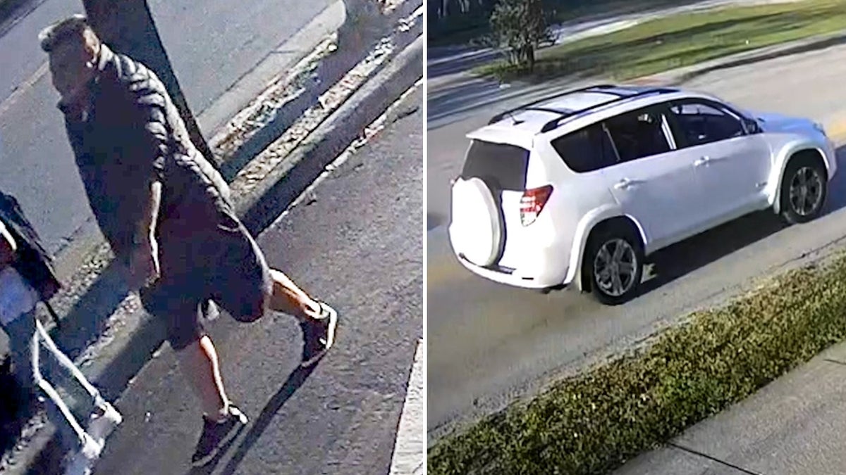 Detectives in Florida are searching for a suspect seen on video attempting to kidnap a child in broad daylight on Monday.