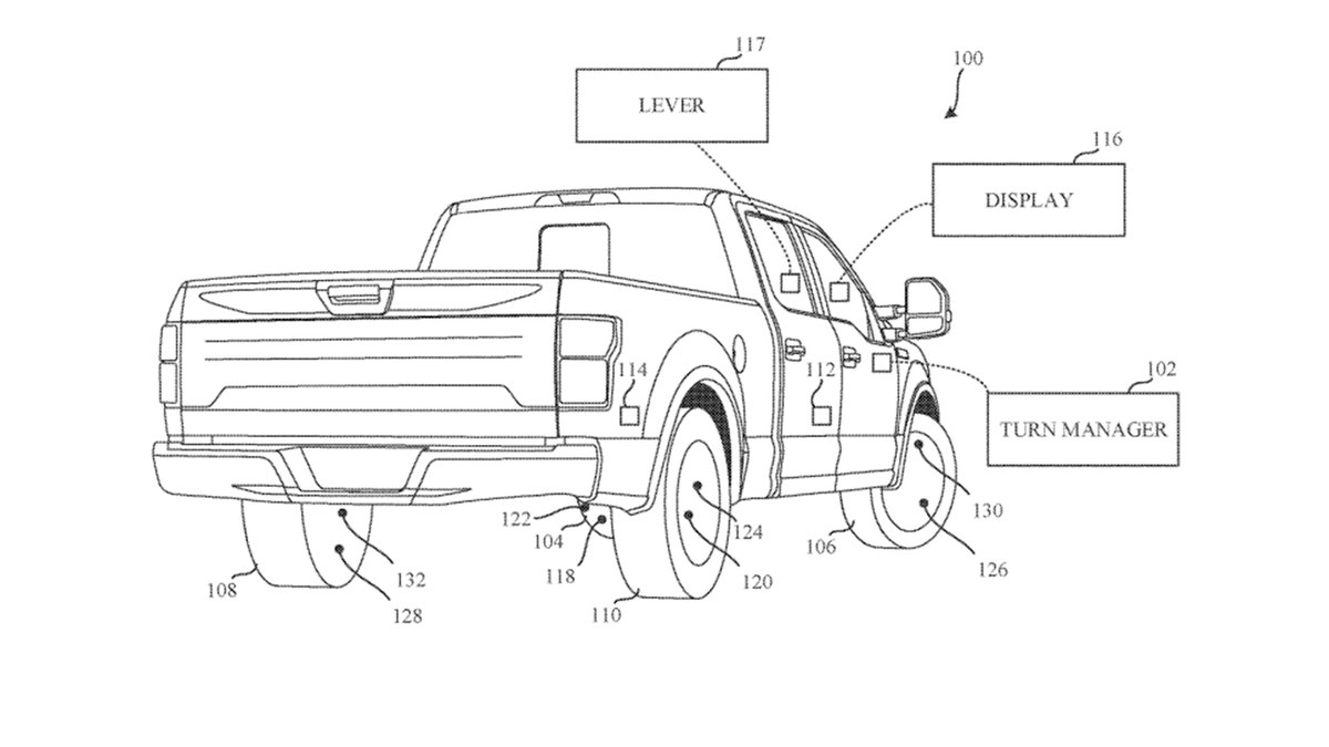 Ford tank turn patent