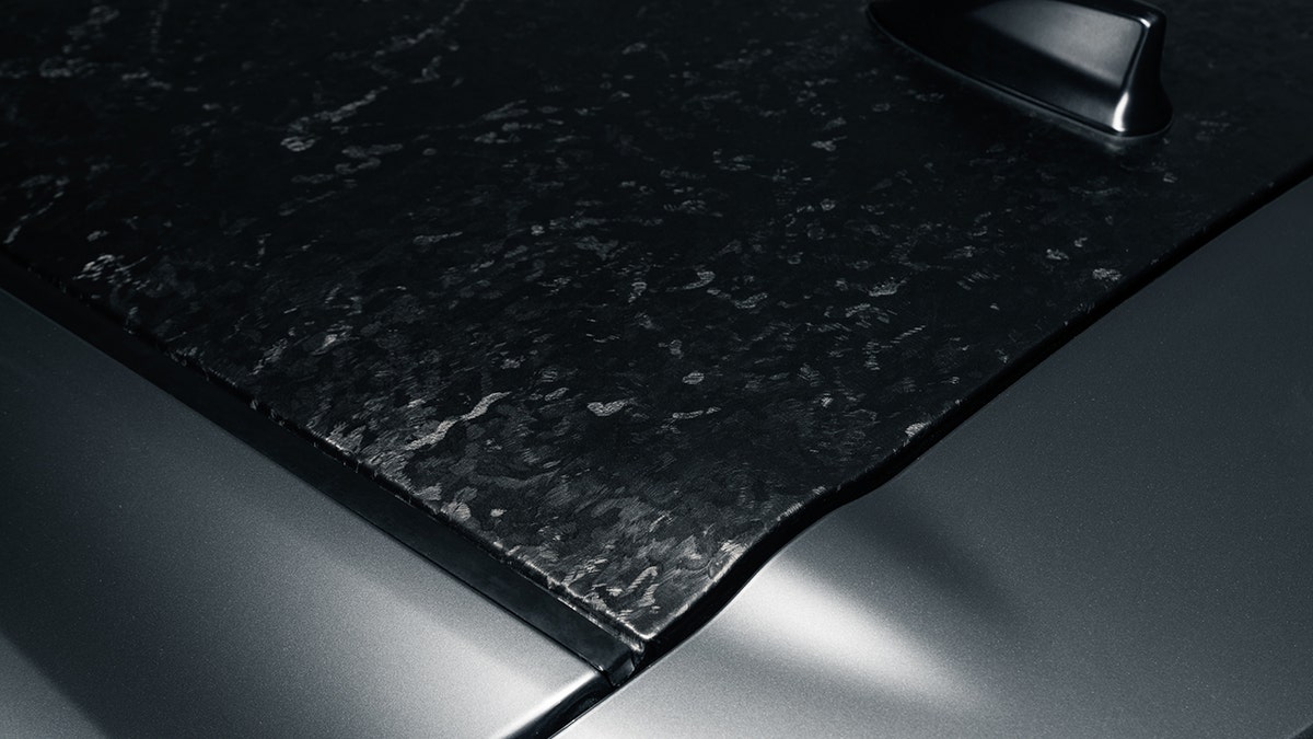 The Circuit Edition features a forged carbon fiber roof.