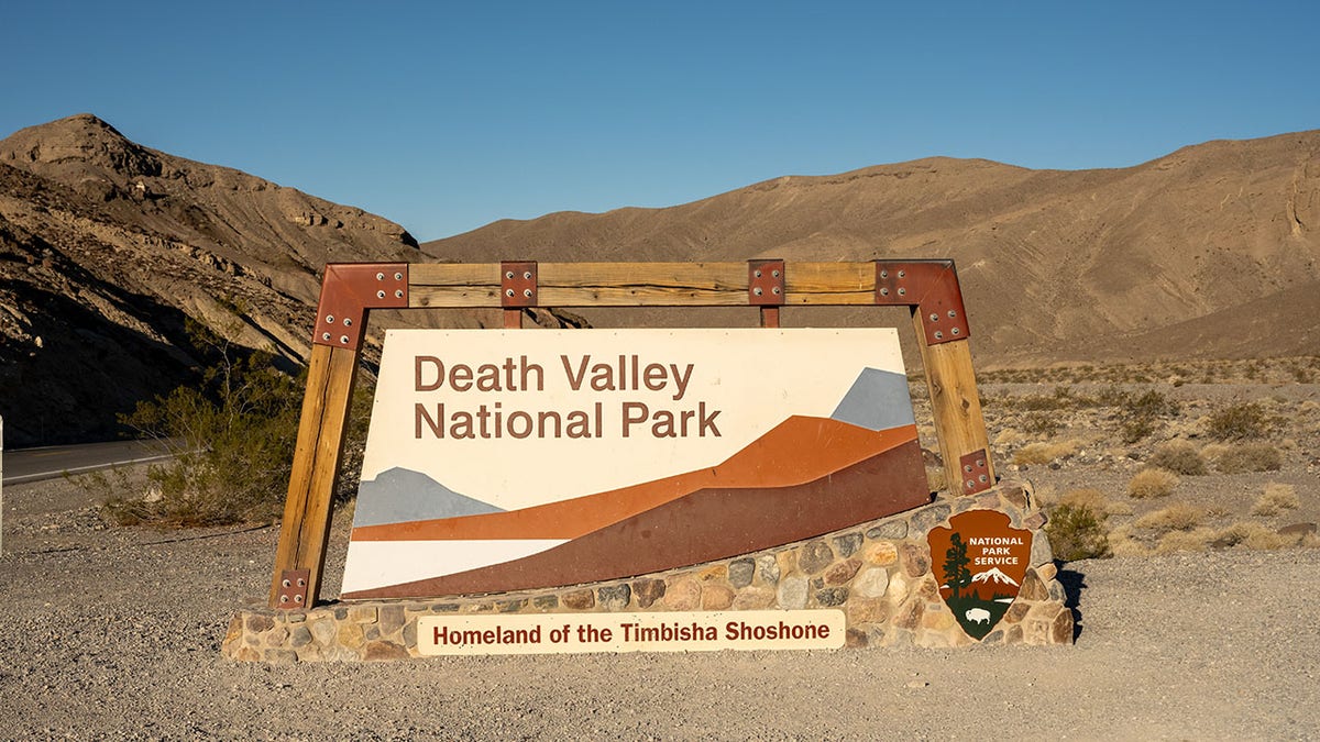 Death Valley National Park Sign