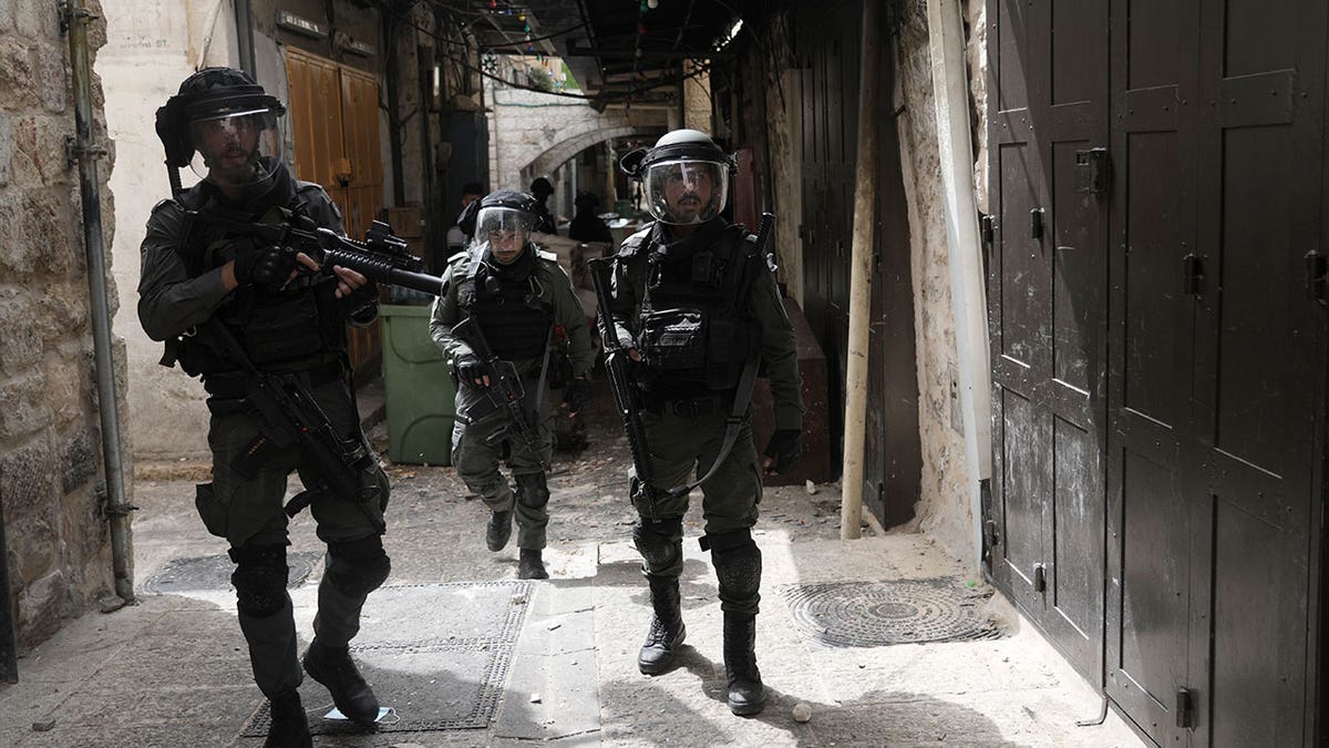 Israeli police Jerusalem Old City violence