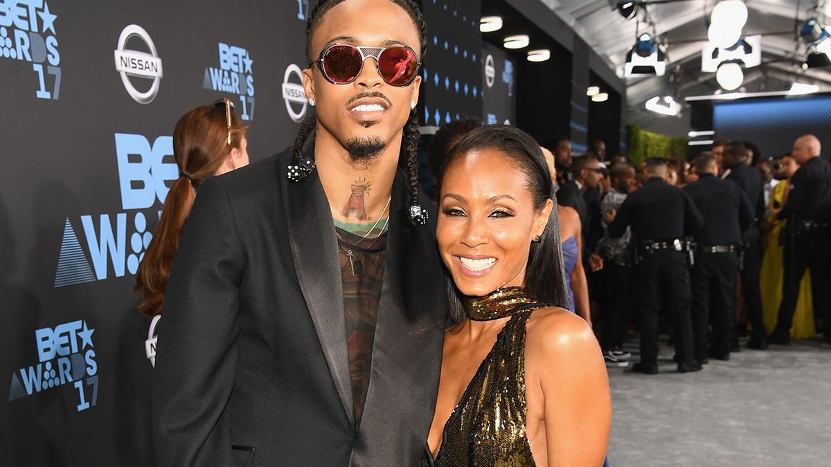 August Alsina and Jada Pinkett Smith