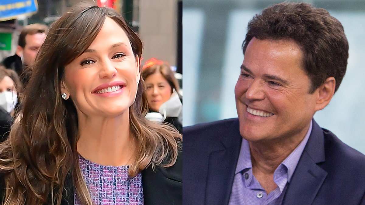 Jennifer Garner received quite the surprise from Donny Osmond ahead of her 50th birthday.