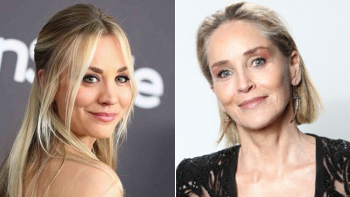 Kaley Cuoco was stunned when Sharon Stone slapped her not once but three times while filming "The Flight Attendant."