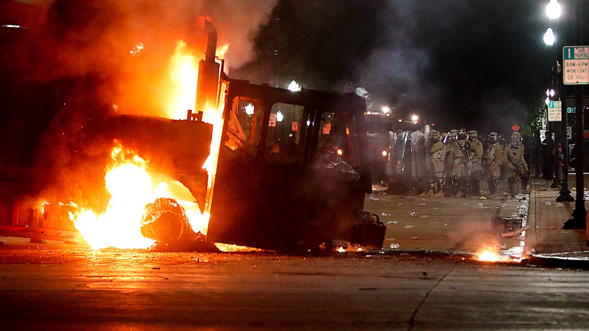 Kenosha riot standoff