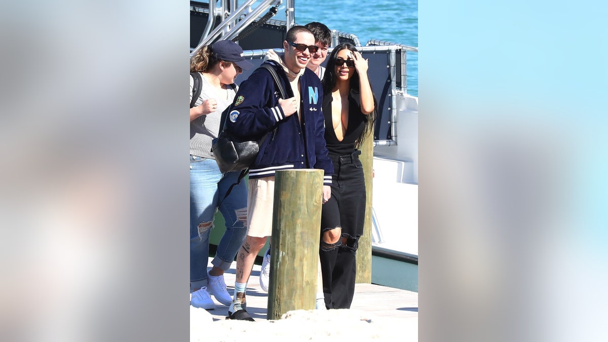 Kim Kardashian Pete Davidson Bahamas