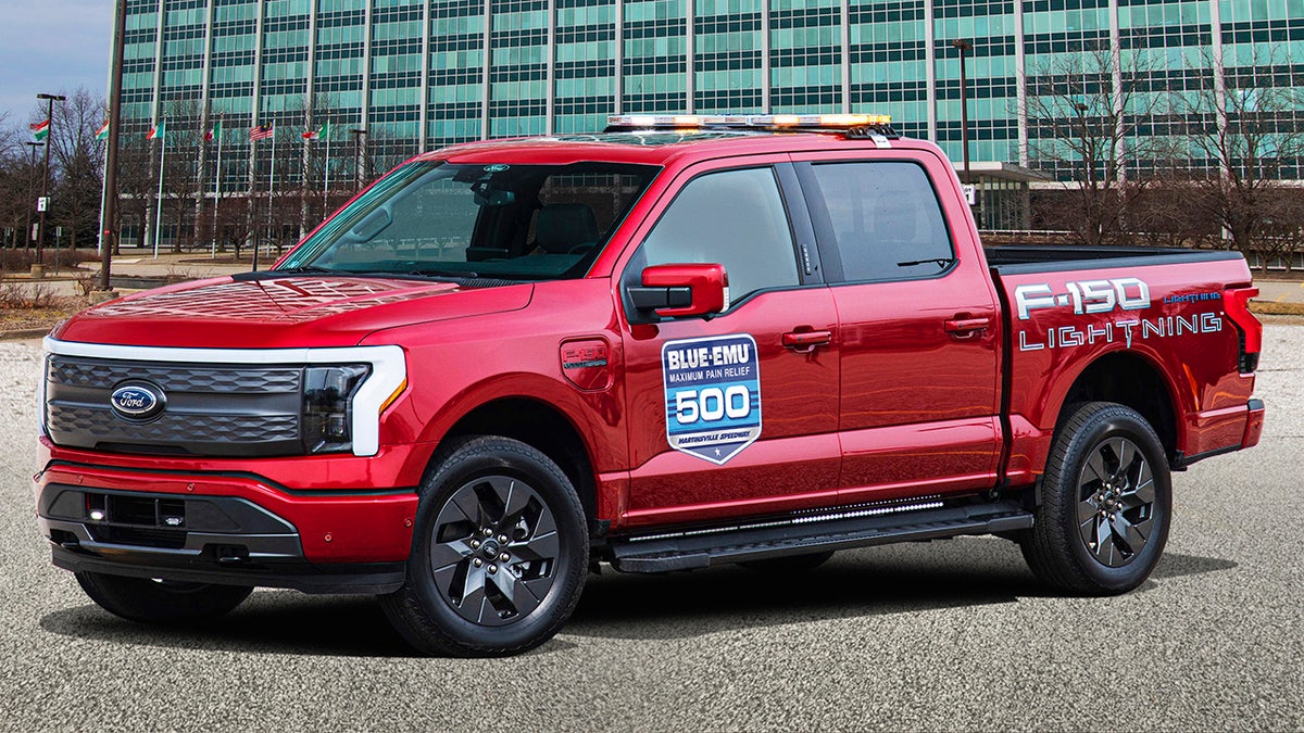 Ford F-150 Lightning NASCAR pace truck