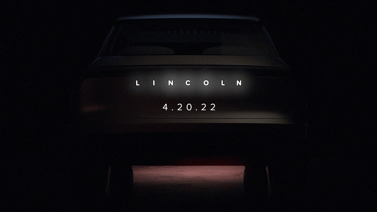 The electric Lincoln SUV teaser