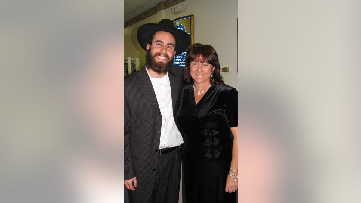 Rabbi Taylor and his mother