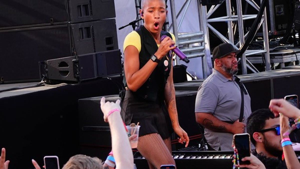 Willow Smith was among some of the Revolve Festival's performers. 
