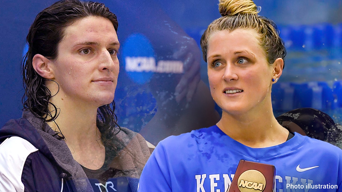 Former NCAA Swimmer Riley Gaines Discusses How Trans Swimmer 'Lia