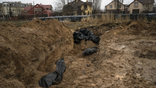 Ukraine mass grave