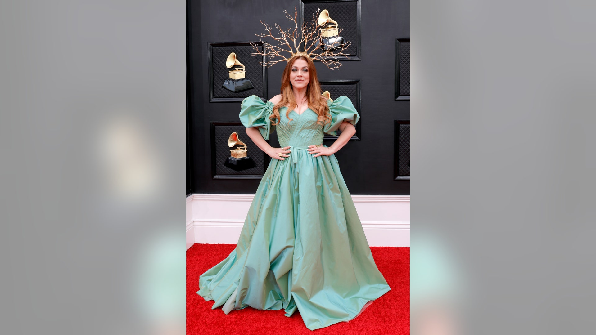 Alisha Gaddis 64th Annual Grammy Awards