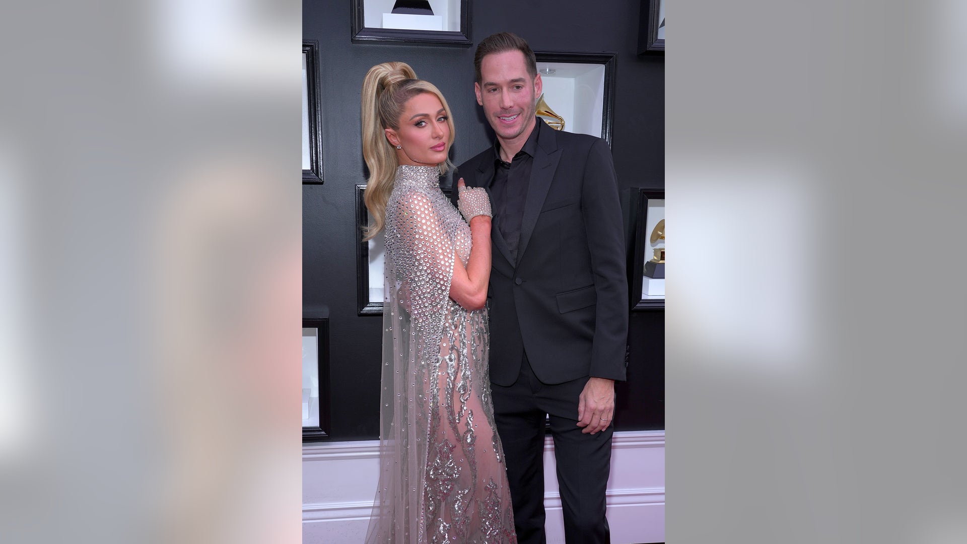 Paris Hilton Carter Reum 2022 Grammys