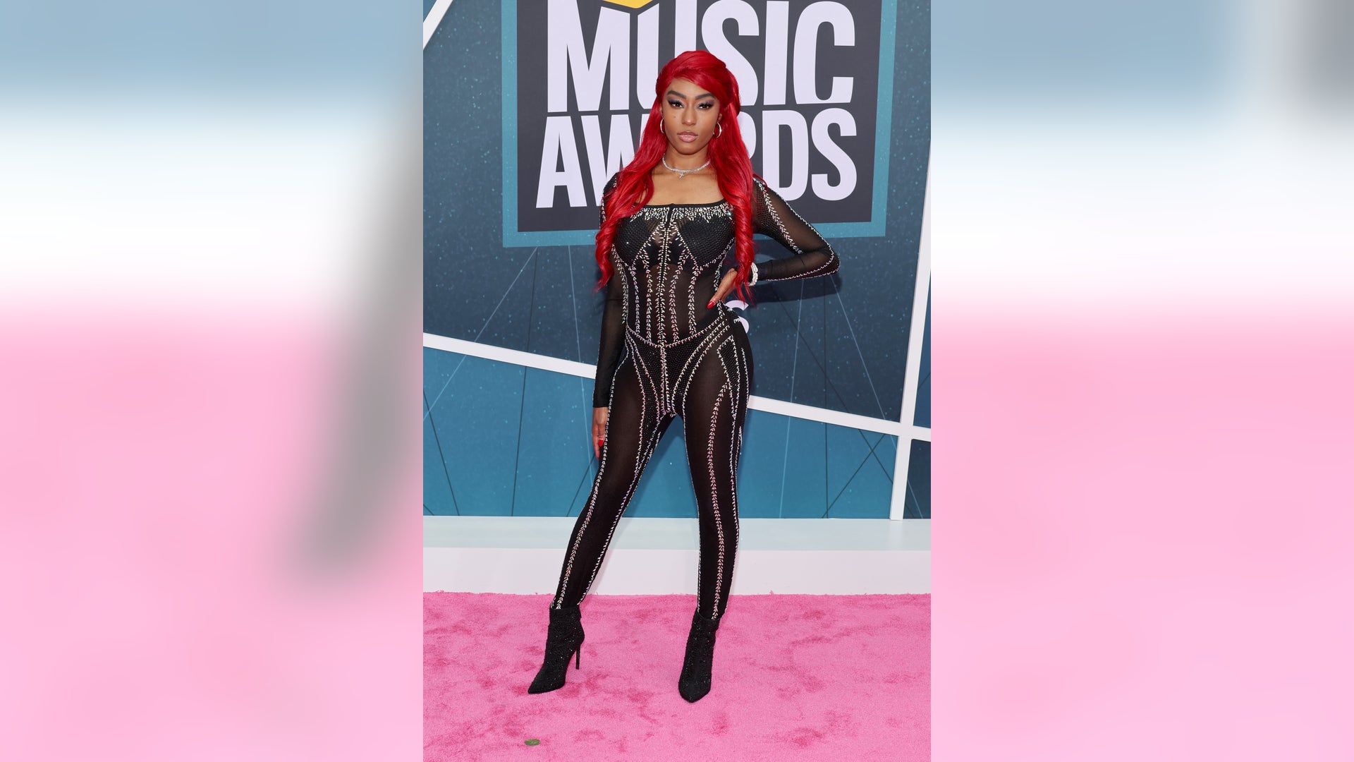 Reyna Roberts attends the 2022 CMT Music Awards.