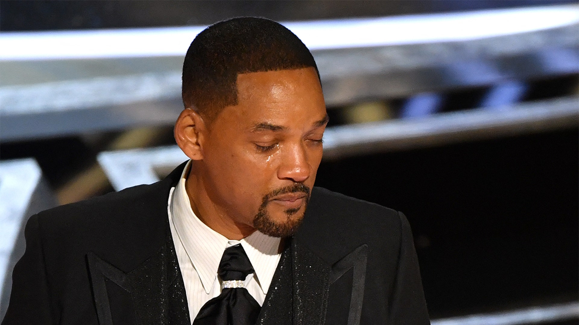 Will Smith accepts the award for Best Actor in a Leading Role for "King Richard" onstage during the 94th Oscars at the Dolby Theatre.