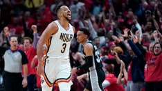 CJ McCollum leads Pelicans past Spurs in play-in game