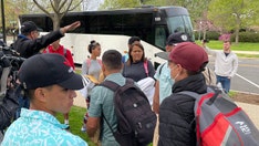 Immigrants bussed from Texas and Arizona welcome in nation's capital, say residents