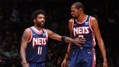 Kyrie Irving swipes at Nets after Kevin Durant reportedly traded to Suns: 'Glad that he got out of there'
