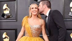 Grammys 2022: Stars hit red carpet ahead of music's biggest night