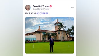 Trump joins TRUTH Social: 'I'M BACK! #COVFEFE'