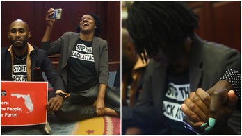 Florida Dems protest bill on House floor, demand GOP 'stop the Black attack'