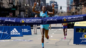 Olympic champ Peres Jepchirchir wins 50th women's Boston Marathon